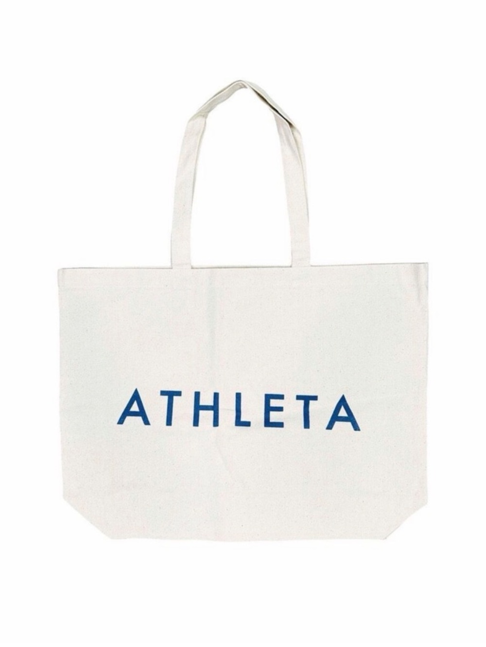 Athleta Canvas Tote Bag - 15” x 14.5” x 5”